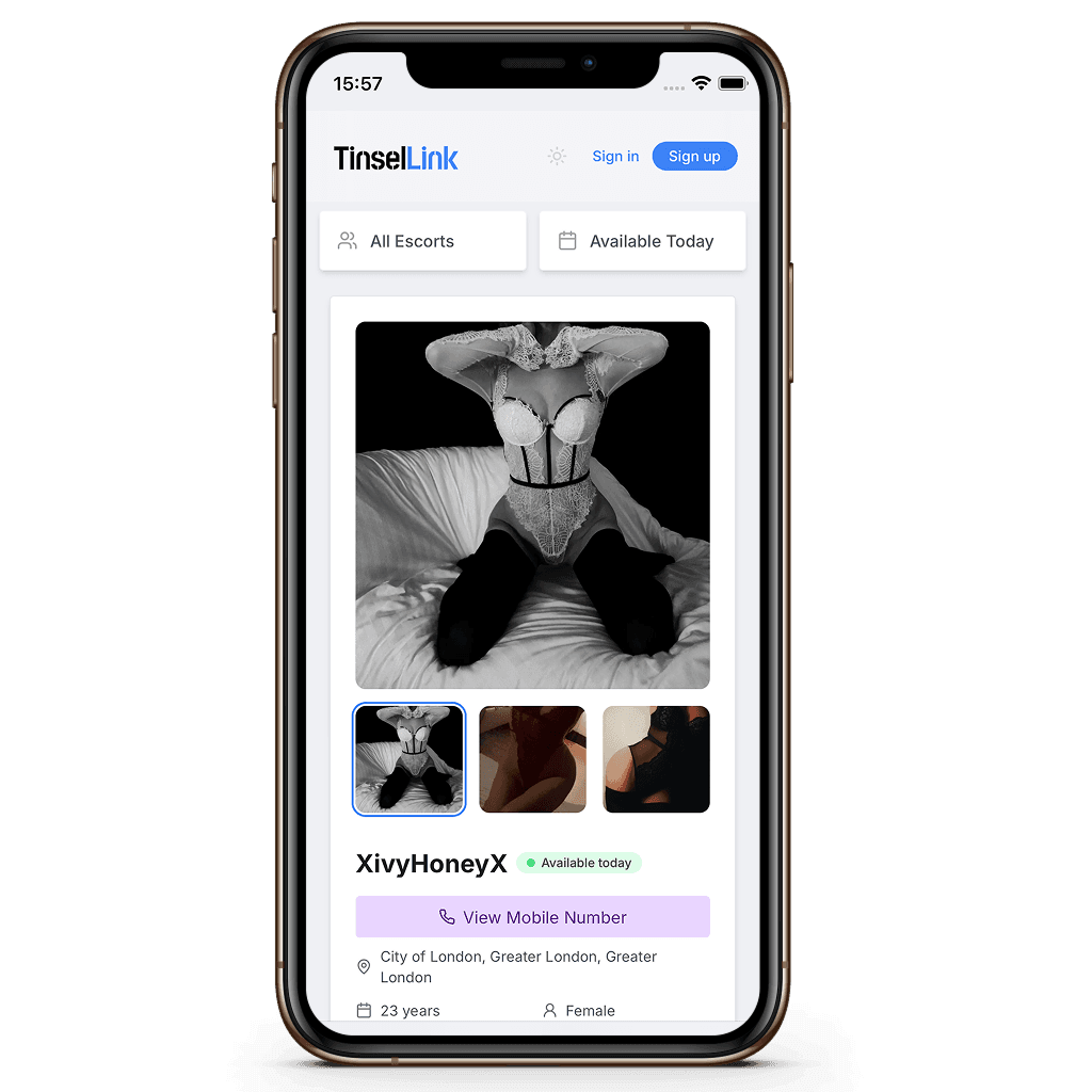 Available Now feature shown on a mobile phone